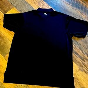 Adidas black polo